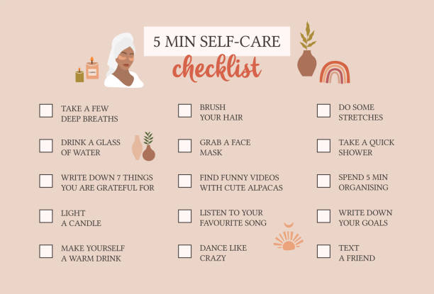 5 Minute Self Care Checklist