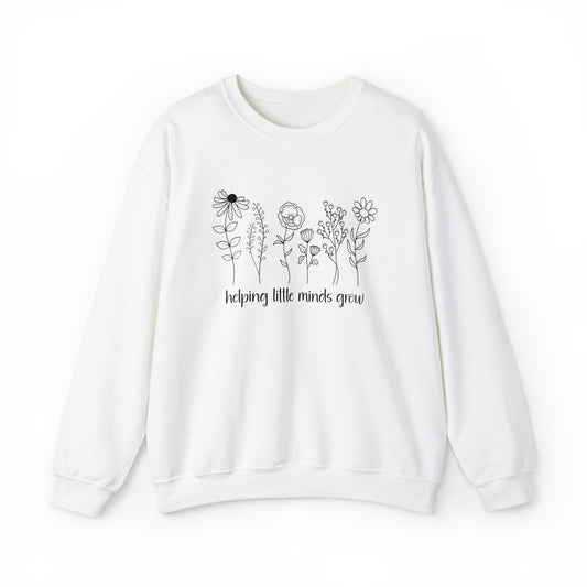 Helping Little Minds Grow - Crewneck Sweatshirt